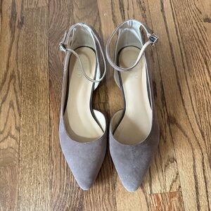 Franco Sarto suede flats size 8.5